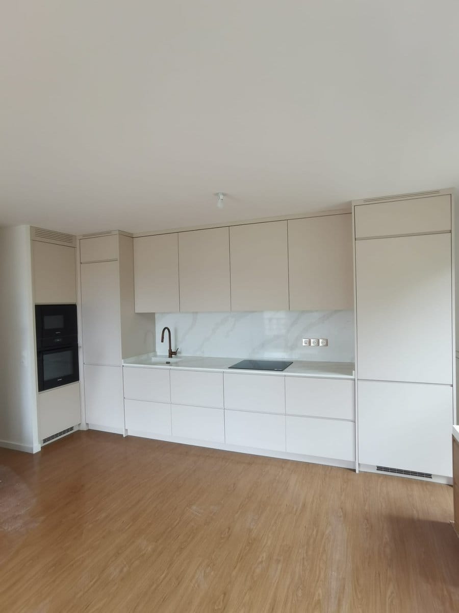 Cuisine équipée sur mesure installée